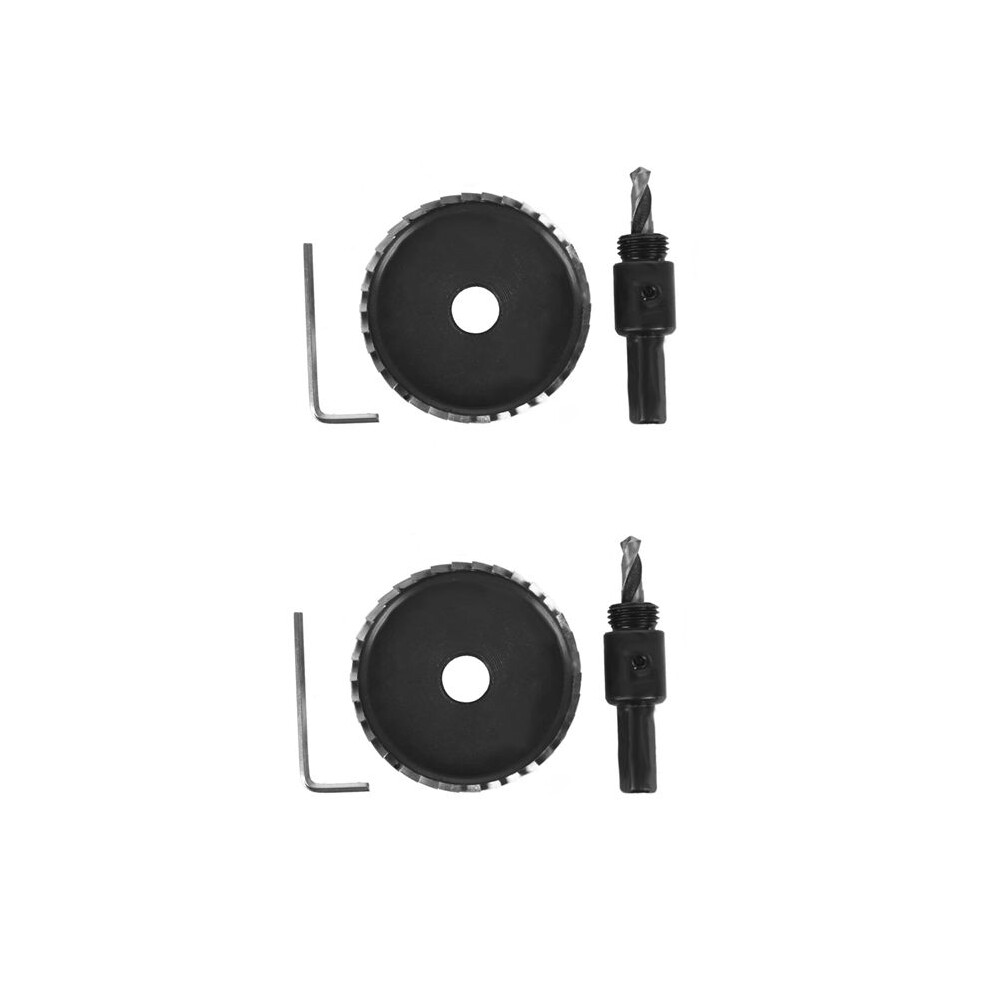 Photos - Bits / Sockets 2pcs 60mm Pro Hole Saw Tooth Steel Holesaw Drill Bit Cutter Tool for Metal Wood Alloy