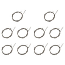 10pièces 1,5 M EntréE et Sortie Nettoyage de Tuyaux Pinceau de Printemps Pinceau Long Baril de BièRe Cuve de Fermentation Tube de Tuyau Nettoyeur