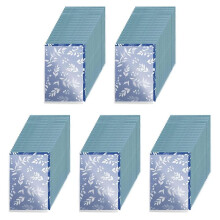 150 Folhas de Papel Cyanotype, Sun Art Paper Kit, Solar Drawing Paper Nature Printing Paper para Kids Adults Arts Crafts