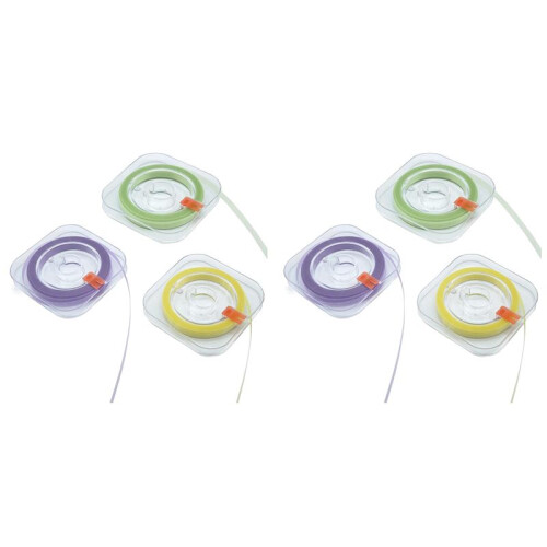 6-Pack Dental Polishing Strips Set, Teeth Grinding Sanding Tools, 4mm Width, 20μm/30μm/50μm Tooth Polish Strips 1