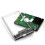 2X Caixa HDD Branca Transparente para Caixa Rígida Caixa de Disco Rígido de 2,5 Polegadas  para USB 3.0 Tipo-C 3.1 Caixa de Disco Rígido Externo 5