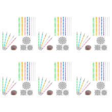 96 Pcs Mandala Dotting Tools for Painting Rocks Mandala Stencils Kit  Stylus Clay Sculpting Carving Tools