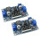 2X XL6009 4A - Booster Module 4.5-32V to 5-35V Adjustable Power Supply Module Low Ripple Step- Module 1