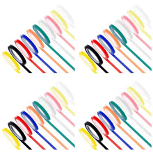 40 Rollen Autoclaaftape-Sterilisatietape, 0,24 Inch Breedte 216,5 Inch Lengte Instrumenten Identificatietape 10 Kleuren