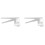 2X Egg Shell Pliers Hand-Held Plastic Eggbeater Egg Separator Kitchen Gadget Egg Opener 1