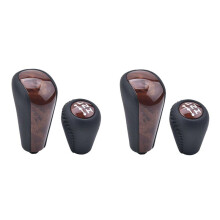 4Pcs Car Shifter Lever Handle Gear Shift Knob for Prado 120 2003-2009 Gear Accessories