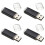 4X USB Memory Stick Flash Pen Drive U Disk for PS3 PS4 PC TV Color:Black Capacity:1GB 1