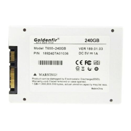 5X Goldenfir SSD 240GB SSD 2.5 Hard Drive Disk Disc Solid State-Diskar 2.5-Tums Intern SSD