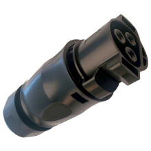 3X Solar-PV-Anschlussstecker, Wasserdicht, IP68, 4000 V, 40 A, für Solar-PV-Systempanel-Parallelschutz-Kit LY01-Buchse