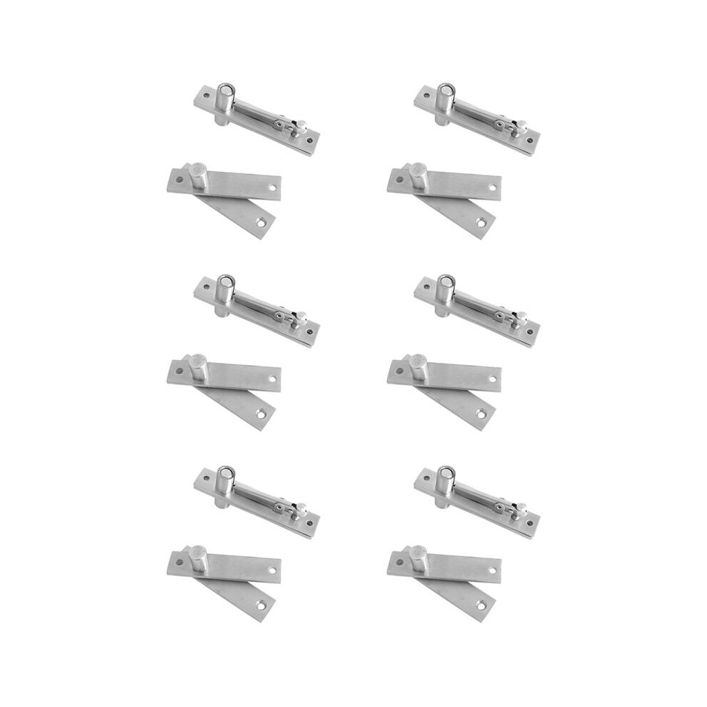 6X Stainless Steel Pivot Door Hinge Heavy Duty Pivot Hinge For Wood Doors 360 Degree Shaft Stainless Steel 4712620124078