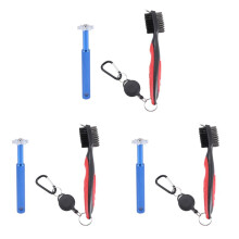 3X Sharpener Tool Club Sharpener and Retractable Club Brush