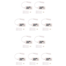 10X RGB Led Light Strip Voice Control Work with Alexa & , WIFI Controller with Free App Via IOS or Android