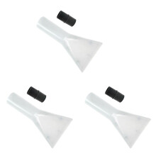 3X Pulvérisateur Aspirateur Extracteur Buse Tête Buse Aspirateur 32-35mm Tapis Canapé Machine Absorbant Transparent Tête de Grattoir