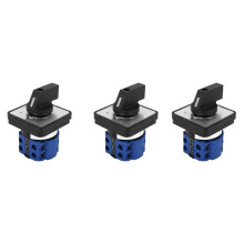 3X 660V 20A 4-Position 2 Pole Rotary Selector Universal Rotary Cam Changeover Electric Motor Reversing
