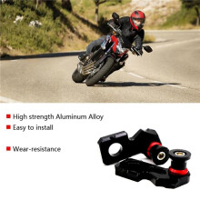 6x Motorcycle CNC Aluminum Chain Adjuster Block Rear Swingarm Spools for CB650F CBR650F 2014-2019 CB650R 2019