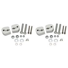 4x Motorcycle Handlebar Riser for FJR1300 FJR 1300 2006-2019 Silver Motorcycle Accessories