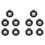 10X 6201RS Shielded Deep   Bearing 32mm X 12mm X 10mm 1