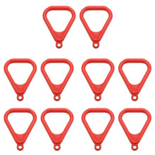 10X Trapeze Ring Swing Set Set Playground Trapeze Bar Jungle Gym Monkey Bar Ring Large Trapezoidal Ring