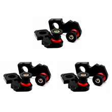6x Motorcycle CNC Aluminum Chain Adjuster Block Rear Swingarm Spools for CB650F CBR650F 2014-2019 CB650R 2019