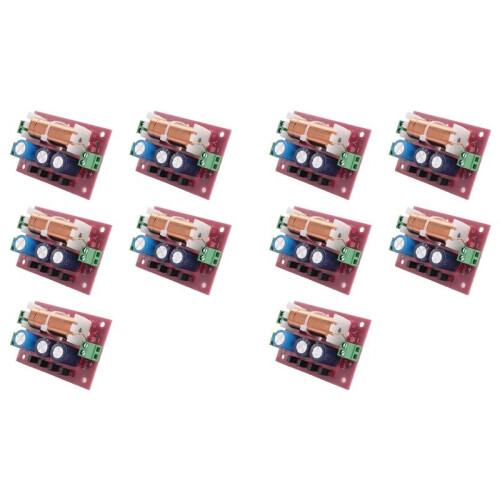 10X 400W Speaker Crossover 2 Way High-Low 4-16 Ohm Frequency Divider for Speaker