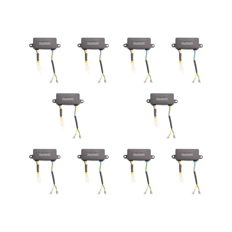 10X 2Kw Gasoline Generator Parts Avr Single-Phase Automatic Voltage Rectifier 6031386975921