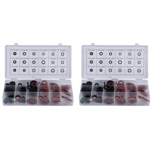 282Pcs Flat Rubber O-Ring Seal Hose Gasket Rubber Washer for Faucet Grommet 18 Different Sizes