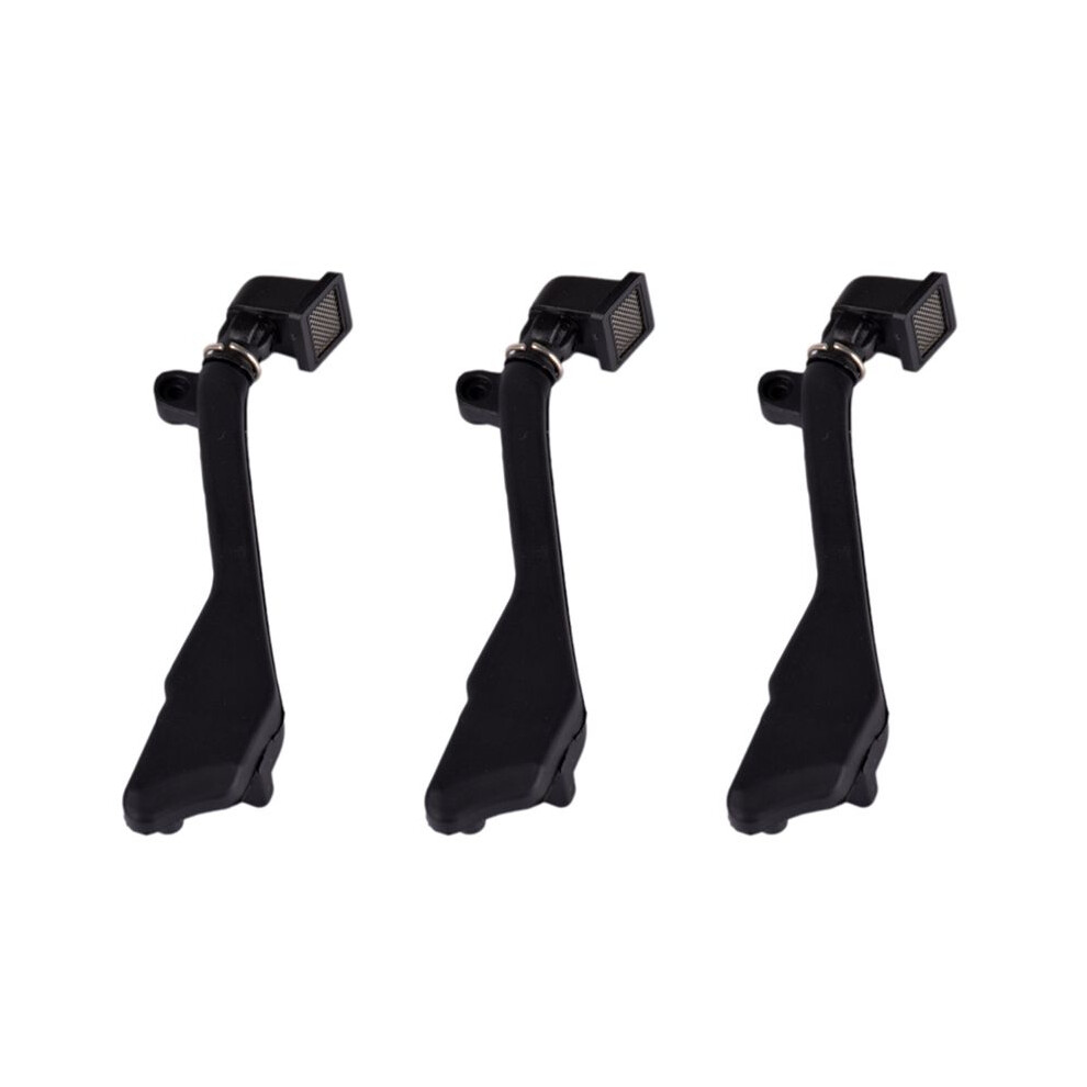 3X Rubber Snorkel For 1/10 Rc Crawler Car -4 Trx4 T4 Accessories Black 6032285011727