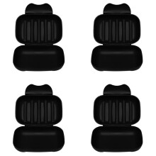 4X Soap Box in Abs Case Waterproof Portable Cases for Travel-Black