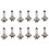 12X Bil Front  Light Strålkastare H7 Bulb Light Lamp 12V 55W 1