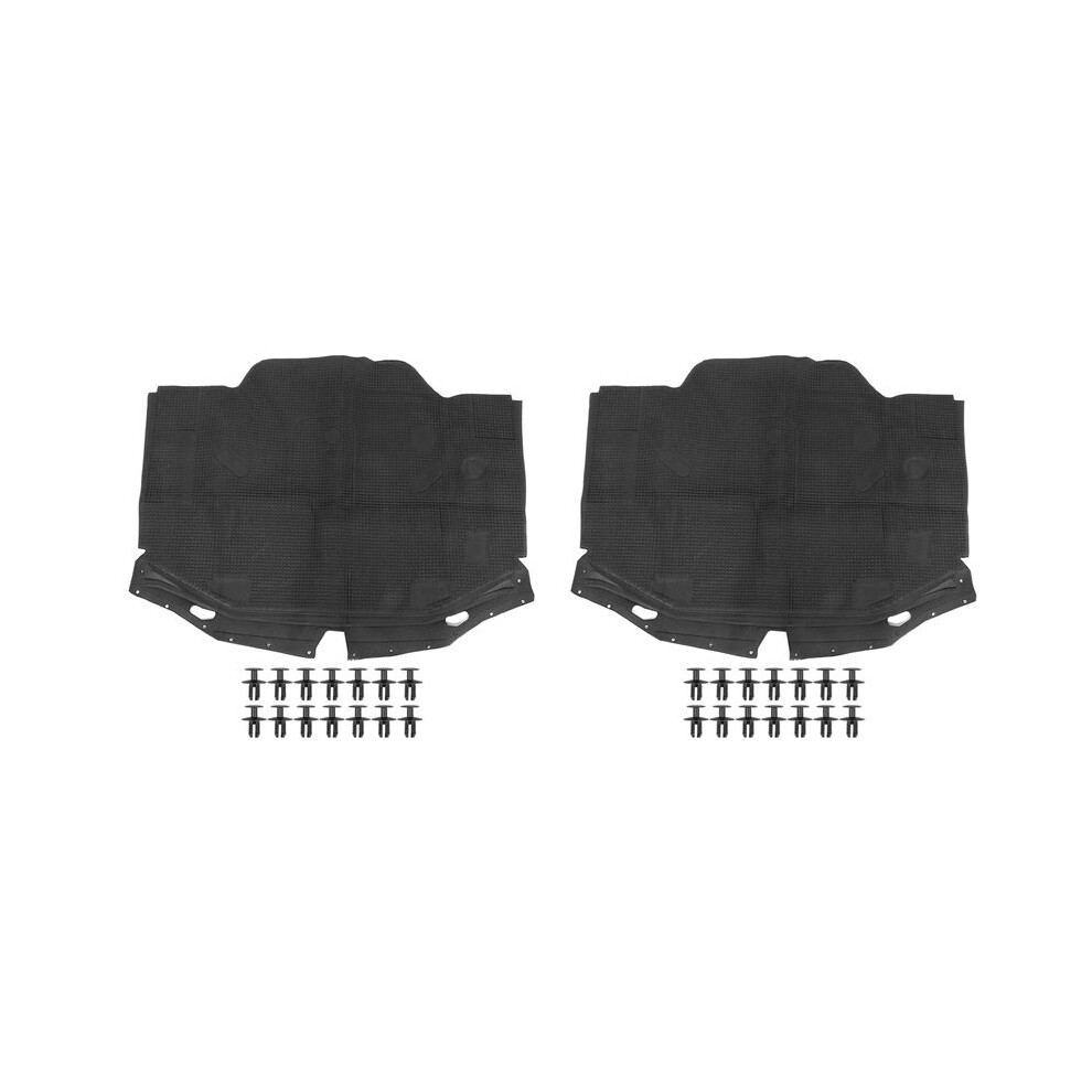 2X Car Hood Insulation Pad For R129 Sl320 500Sl 600Sl 1296802025 6034127479047