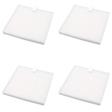 4Pc Filter Screen Replacement Accessories for V8 V8S X750 X800 X785 V80 Robot Sweeper (White+Black)