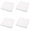 4Pc Filter Screen Replacement Accessories for  V8 V8S X750 X800 X785 V80 Robot Sweeper (White+Black) 1