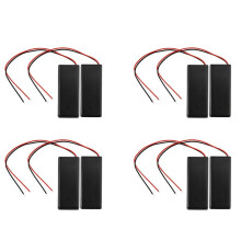 8pcs 2 X AAA 3 V Battery Holder Case Box Wire / OFF M Cover
