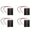 8pcs 2 X AAA 3 V Battery Holder Case Box Wire  / OFF  M Cover 1