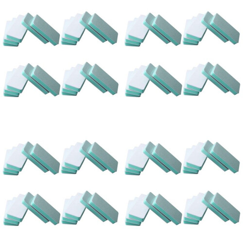 80Pcs 2 Ways Nail Art File Buffer Polishing Block Smooth Shine Manicure Tips Tools 1