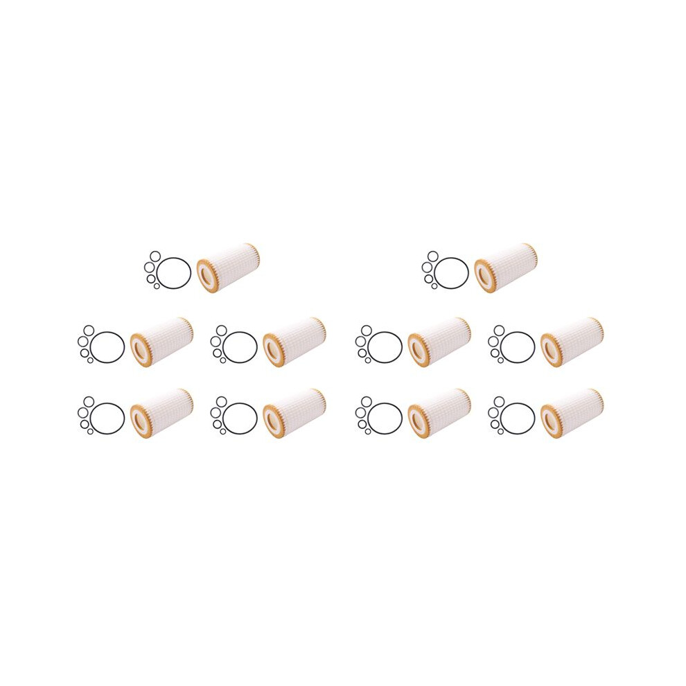 10X 0001802609 Car Engine Oil Filter Fleece Grid Replacement For - C Cl Clk Cls E G Gl Glk Ml Class 6033927049955