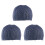 Super Elastic Cornrow Cap for Weave Crochet Braid Wig Caps for Making Wigs Weaving Braid Cap Wig Net Black 3Pc 1
