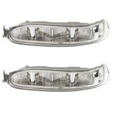 2X Bil VäNster Sidospegel Blinkers för C209 W209 CLK200 CLK220 CLK240 CLK270 CLK280 2308200721