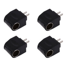 4X AC Converter Outlet Power Supply AC 110V - 220V to Car 12V Car Supplies Can Be Used At Home Conversion Adapter