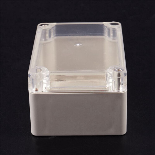4X Couverture Transparente Plastic Electronic Project Boite de Jonction 100 X 68 X 50mm 2