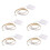 5X RGB Flexible LED Light Strip IP65 15leds DC5V with Controller Battery-Powered, LED Tape, Light Strips(0.5M) 1