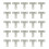 25 Stueck Edelstahl Winkelblech-Ecke-Code T-Regalboeden 40 X 40 mm 1