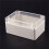 4X Couverture Transparente Plastic Electronic Project Boite de Jonction 100 X 68 X 50mm 5