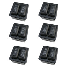 6X 8610A076 voor  Outlander ASX Auto Stoelverwarming Knop Schakelaar 2 Knop