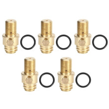 5X Soda Cylinder Valve CO2 Refill Adapter Converter M18X1.5, Soda Bottles Cylinder Refill Adapter for Tanks