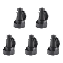 5X 7 Pin European Trailer Socket+Plug Tow Bar Connector for Car RV Truck Boat Caravans Transfer Signal Adapter 12V