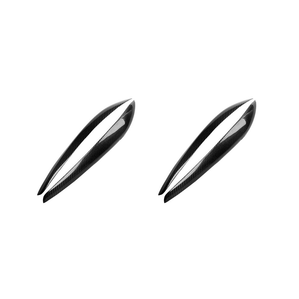4X Car Styling Headlight Eyebrows Eyelids Stickers Trim For Skyline R34 Gtr -T 1999 2000 2001 2002 6032827802325
