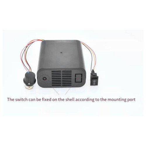 2X  10-55V 60A PWM Motor Speed Controller 0- RPM LED Digital Adjustable CW CCW Forward Reverse 1
