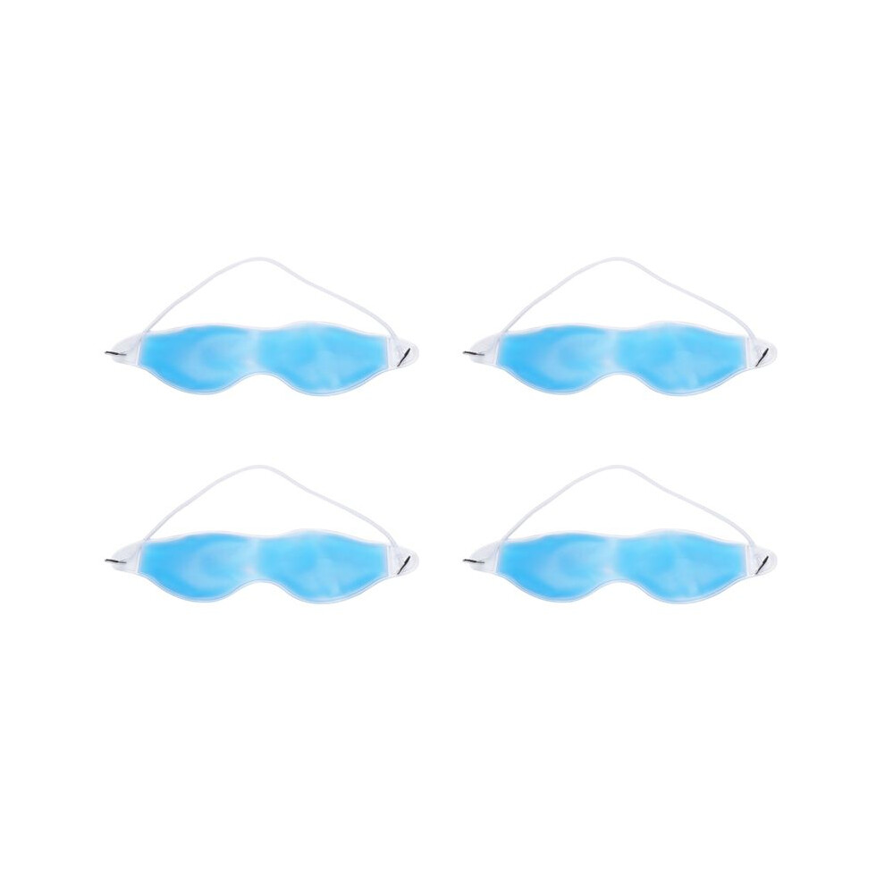 4X Soothing Eye Mask Relaxing Headache Relief Ice Cold Cooling Gel Tired Eyes Pad