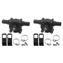2X Piccola Pompa di Pompaggio per Uso Domestico Comode Pompe per Acqua di Trasferimento Centrifughe Autoadescanti per Acqua di Pompaggio CC